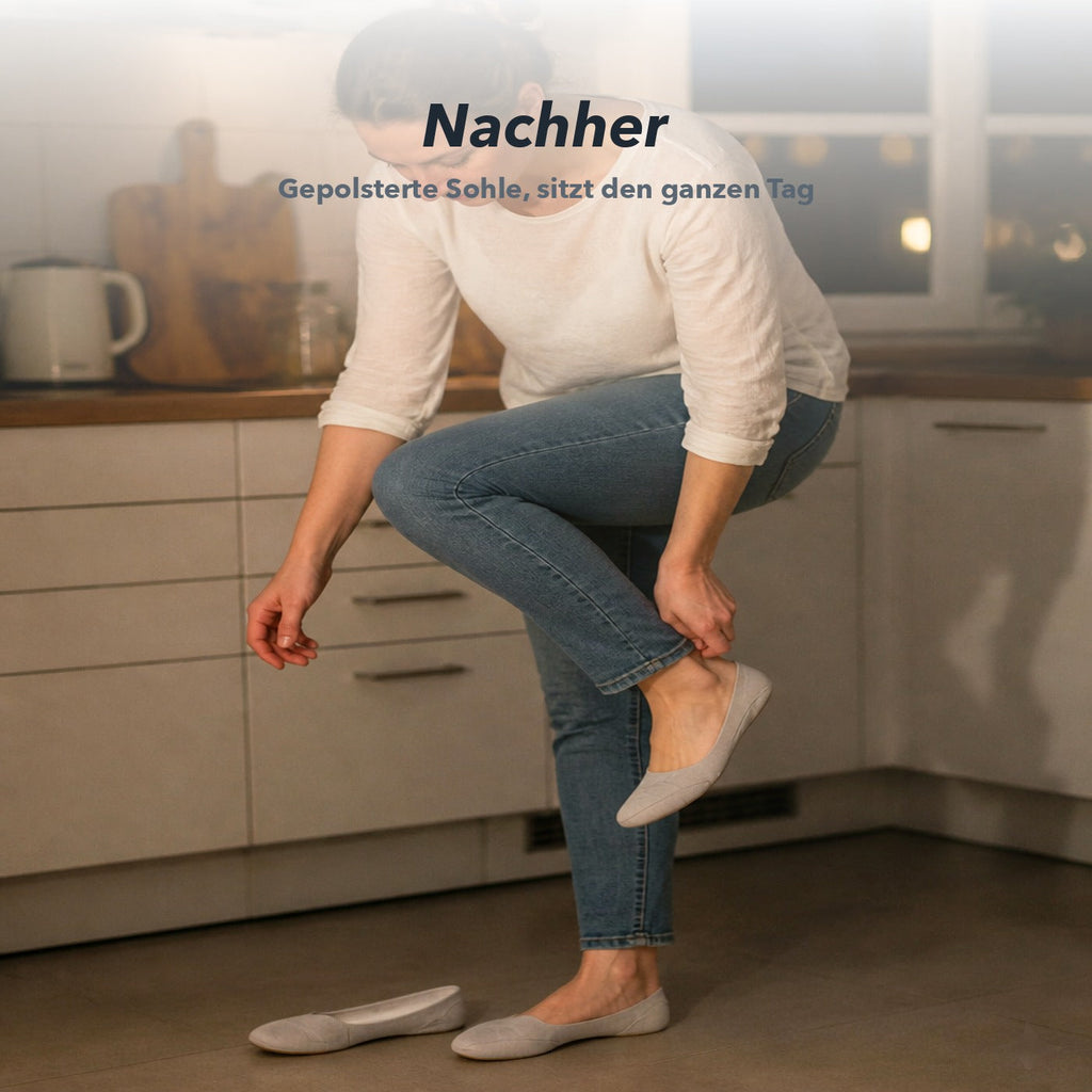 Wolkensöckchen – Nachher